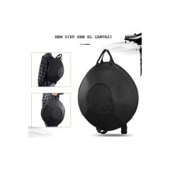 HANG DRUM ARSHA GRADE A GOLD STEEL RE MİNÖR PROFESYONEL SOFTCASE KILIF