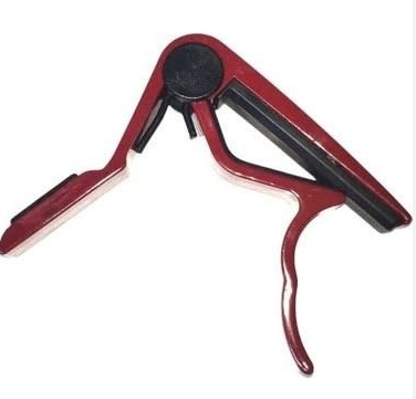 LONGA GİTAR KAPO KIRMIZI