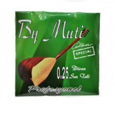 BY MUTİ MT-25 DİVAN TELİ 0.25 BEYAZ BAM BAMLI