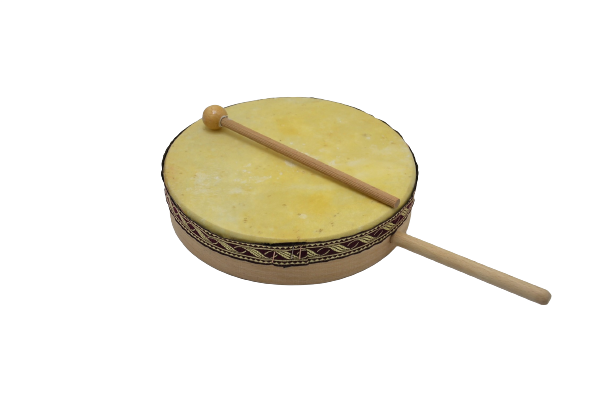 İMECE FIS-001 ORJİNAL DERİ EL DAVULU RİTİM DAVULU 22 CM